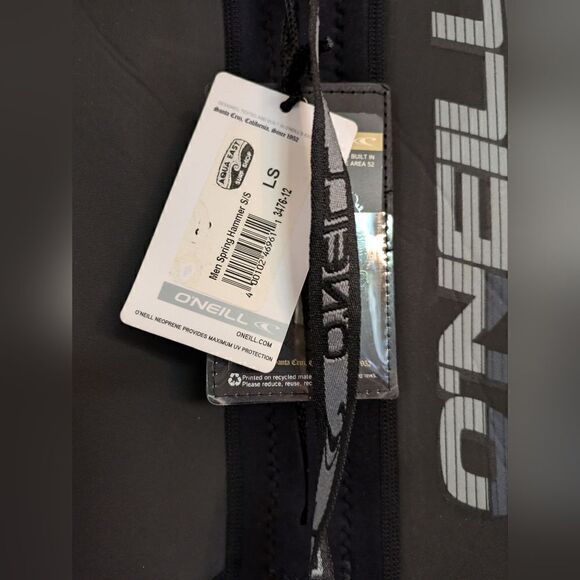 O'NeillO'Neill Hammer men's short sleeve spring suit Small Black - Picture 9 of 12